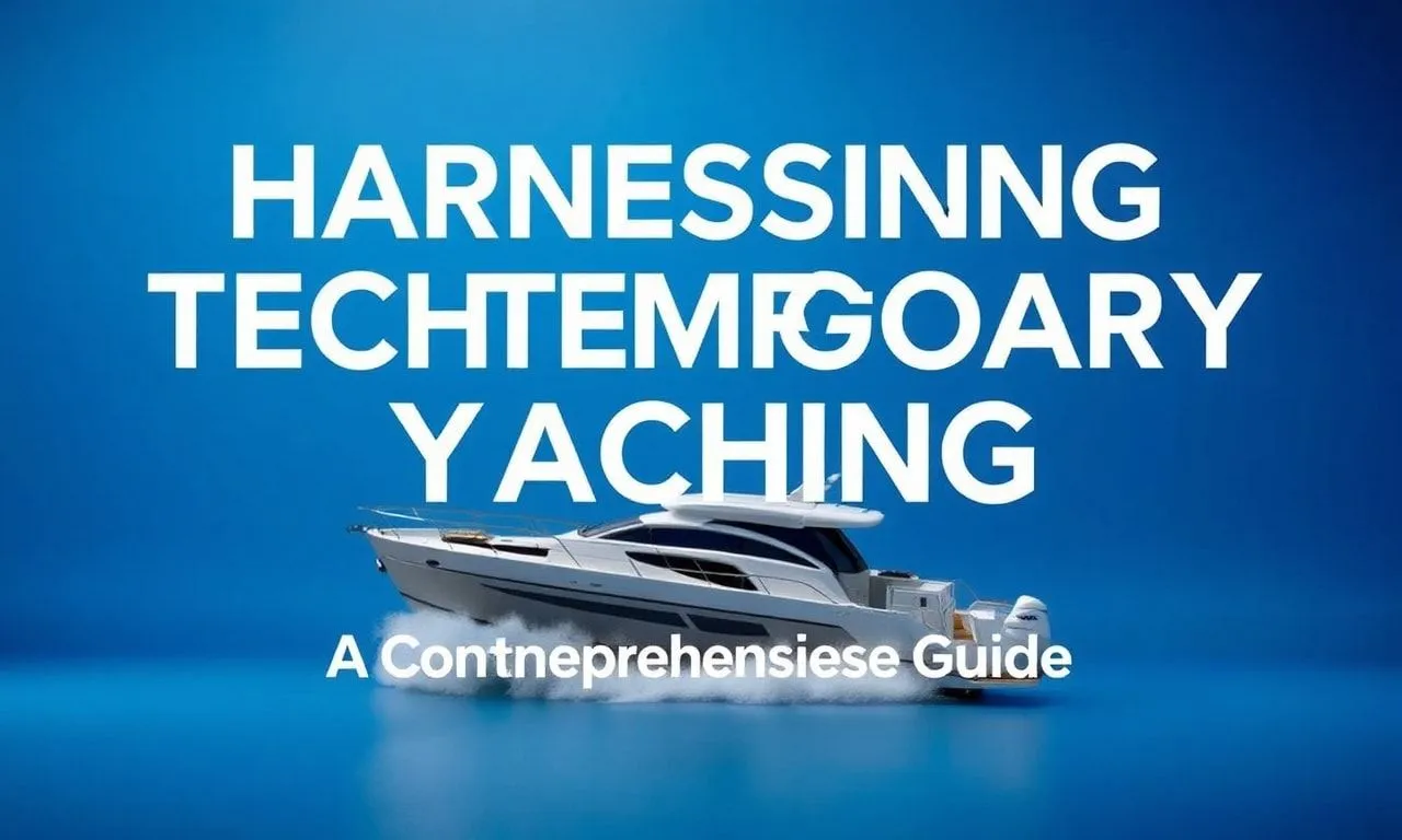 Harnessing Technology for Modern Yachting: A Comprehensive Guide Harnessing Technology for Contemporary Yachting: A Comprehensive Guide
