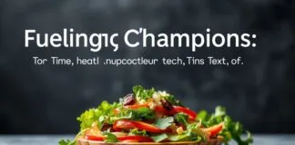 Fueling Champions: The Tech-Driven Diet Revolutionizing Athlete Performance Fueling Champions: The Tech-Driven Diet Revolutionizing Athlete Performance