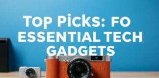 Top Picks: Your Ultimate Guide to Must-Have Tech Gadgets Top Picks: Your Ultimate Guide to Essential Tech Gadgets