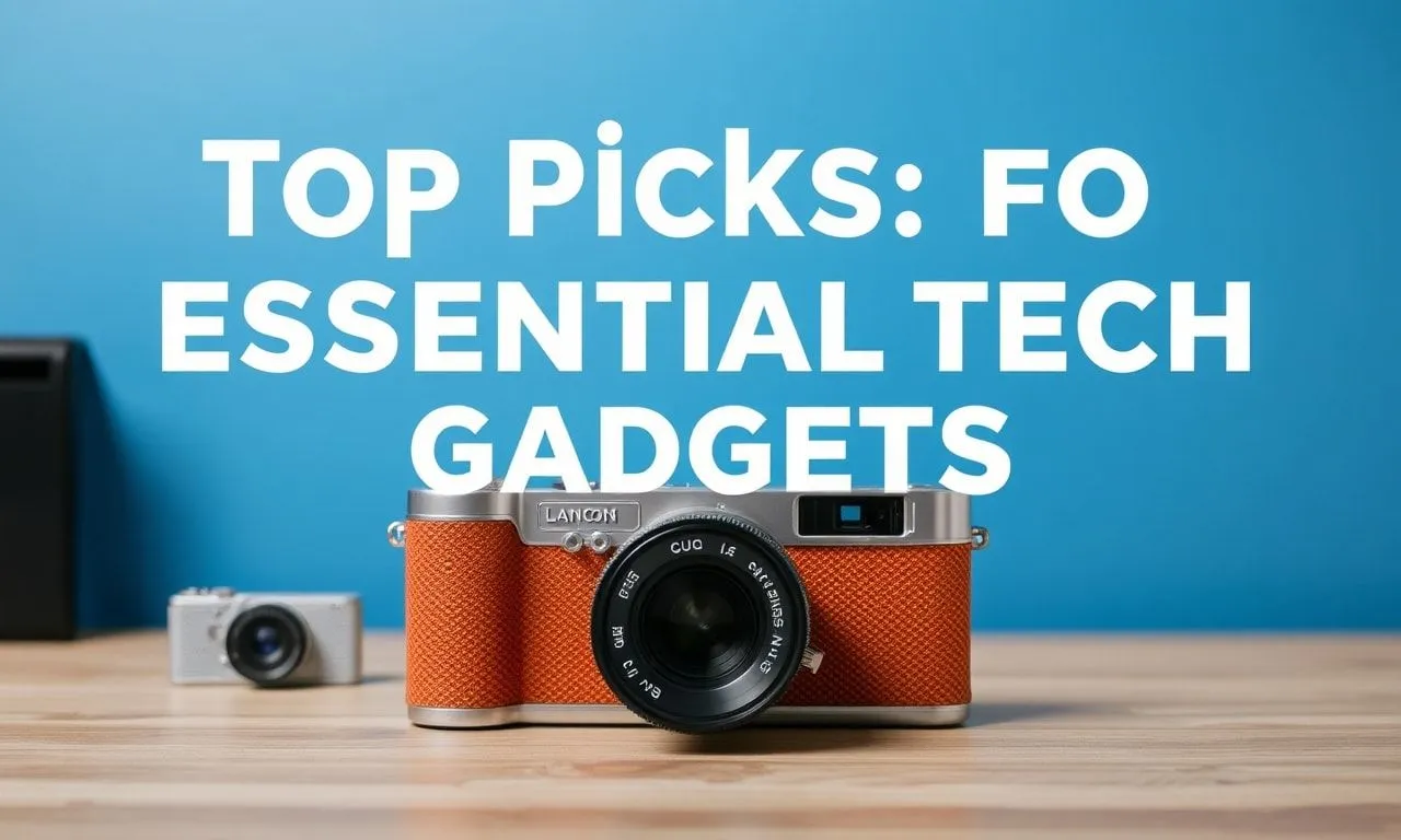 Top Picks: Your Ultimate Guide to Must-Have Tech Gadgets Top Picks: Your Ultimate Guide to Essential Tech Gadgets