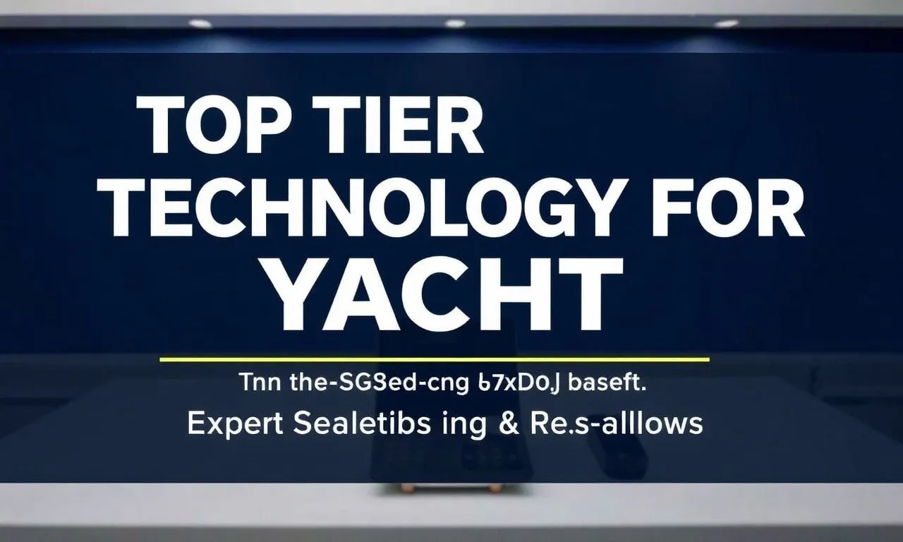 Top-Tier Tech for Your Yacht: Expert Picks & Reviews Top-Tier Technology for Your Yacht: Expert Selections & Reviews