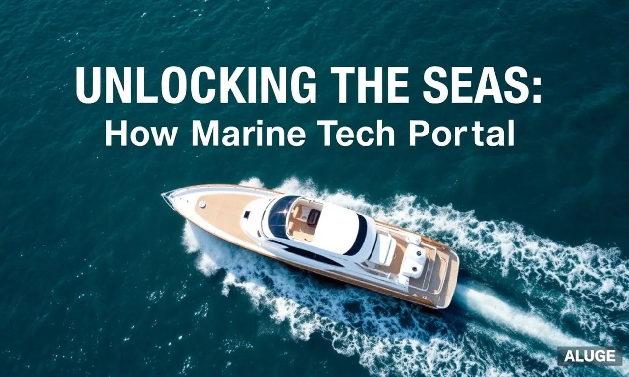 Unlocking the Seas: How Marine Tech Portals Are Revolutionizing Yachting Unlocking the Seas: How Marine Tech Portals Are Revolutionizing Yachting
